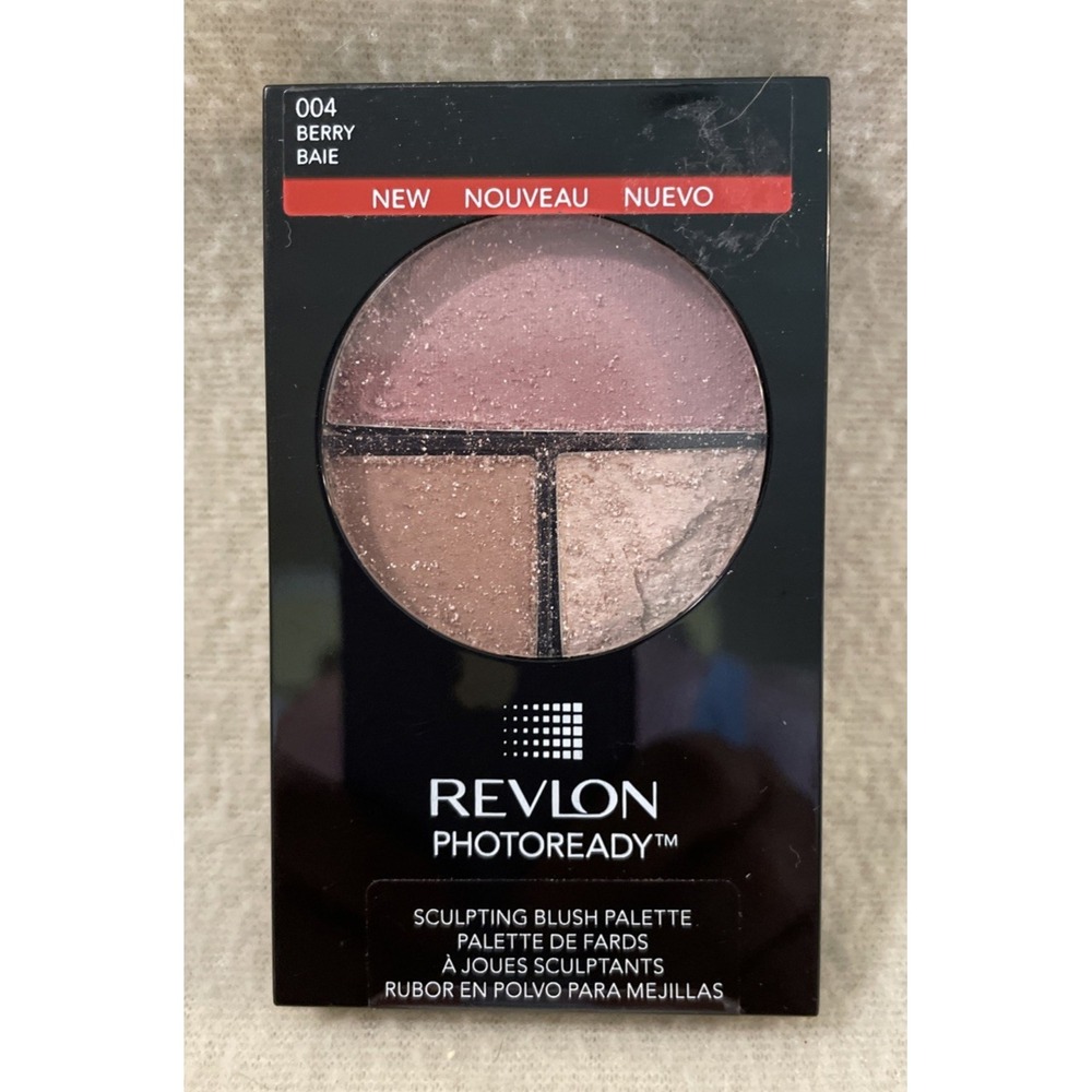 Revlon PhotoReady Sculpting Blush Palette - BERRY #004 - Brand New / Sealed